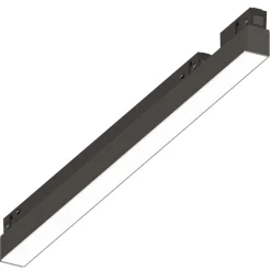 Illuminazione A Binario-Ideal Lux Ego barra modulo faretti led 13w 3000k dali nero binario monofase sospensione plafone ego