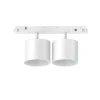 Illuminazione A Binario-Ideal Lux Ego double big faretti per binario monofase led 20w 3000k