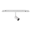 Illuminazione A Binario-Ideal Lux Ego faretto led bianco 3w 3000k osram orientabile binario monofase 48v