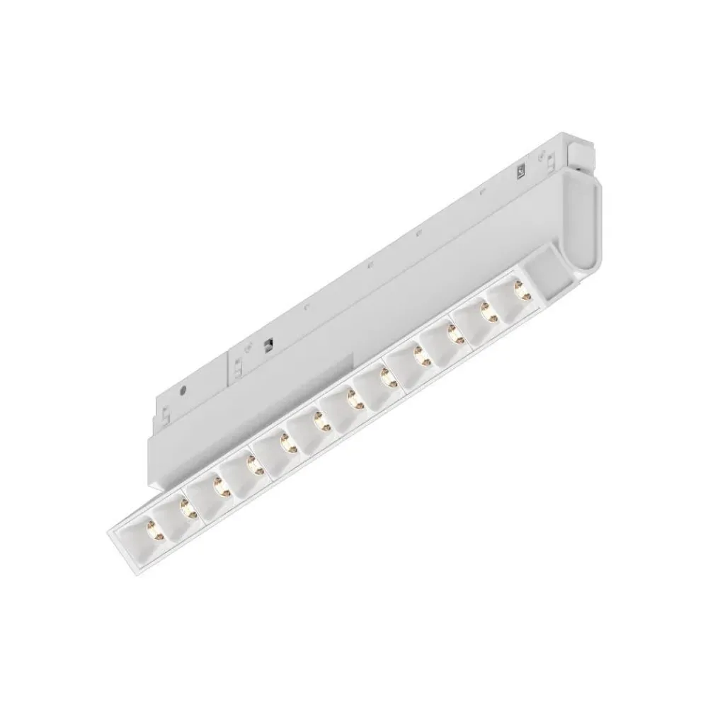Illuminazione A Binario-Ideal Lux Ego modulo faretti orientabile bianco led 13w 3000k