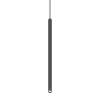 Illuminazione A Binario-Ideal Lux Ego pendant lampada a sospesione per binario led 5,5w 3000k nero