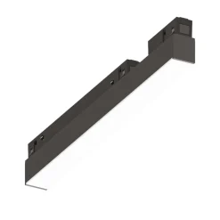 Illuminazione A Binario-Ideal Lux Ego wide modulo faretto 7w 4000k per binario monofase nero