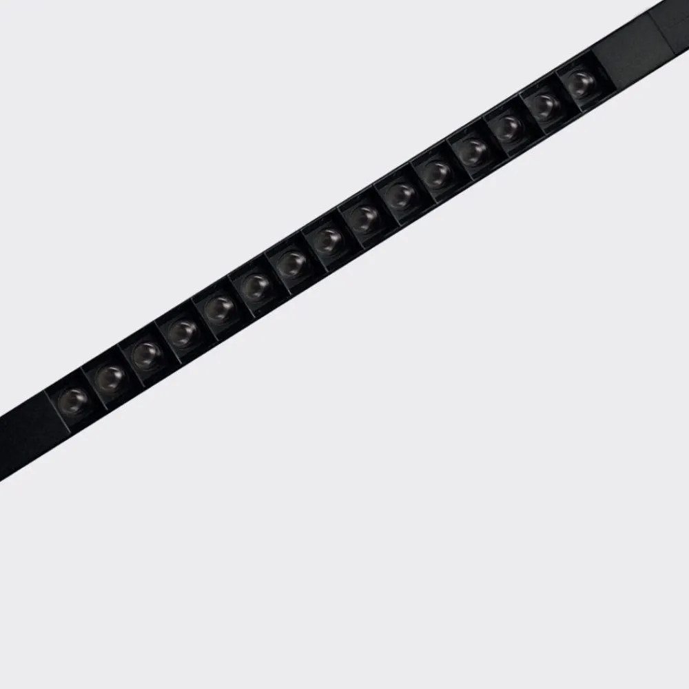 Illuminazione A Binario-Selezionato da Mazzolaluce Elcom faretto proiettore nero 17w 4000k per binario 6445-20-16