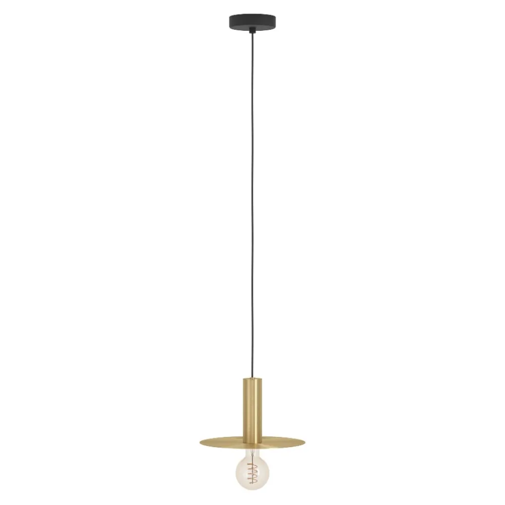 Lampade A Sospensione-Eglo Escandell lampada a sospensione per isola cucina colore oro