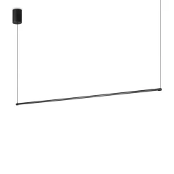 Lampadari Moderni-Ideal Lux Essence sp d126 lampadario design moderno nero led 20w 3000k