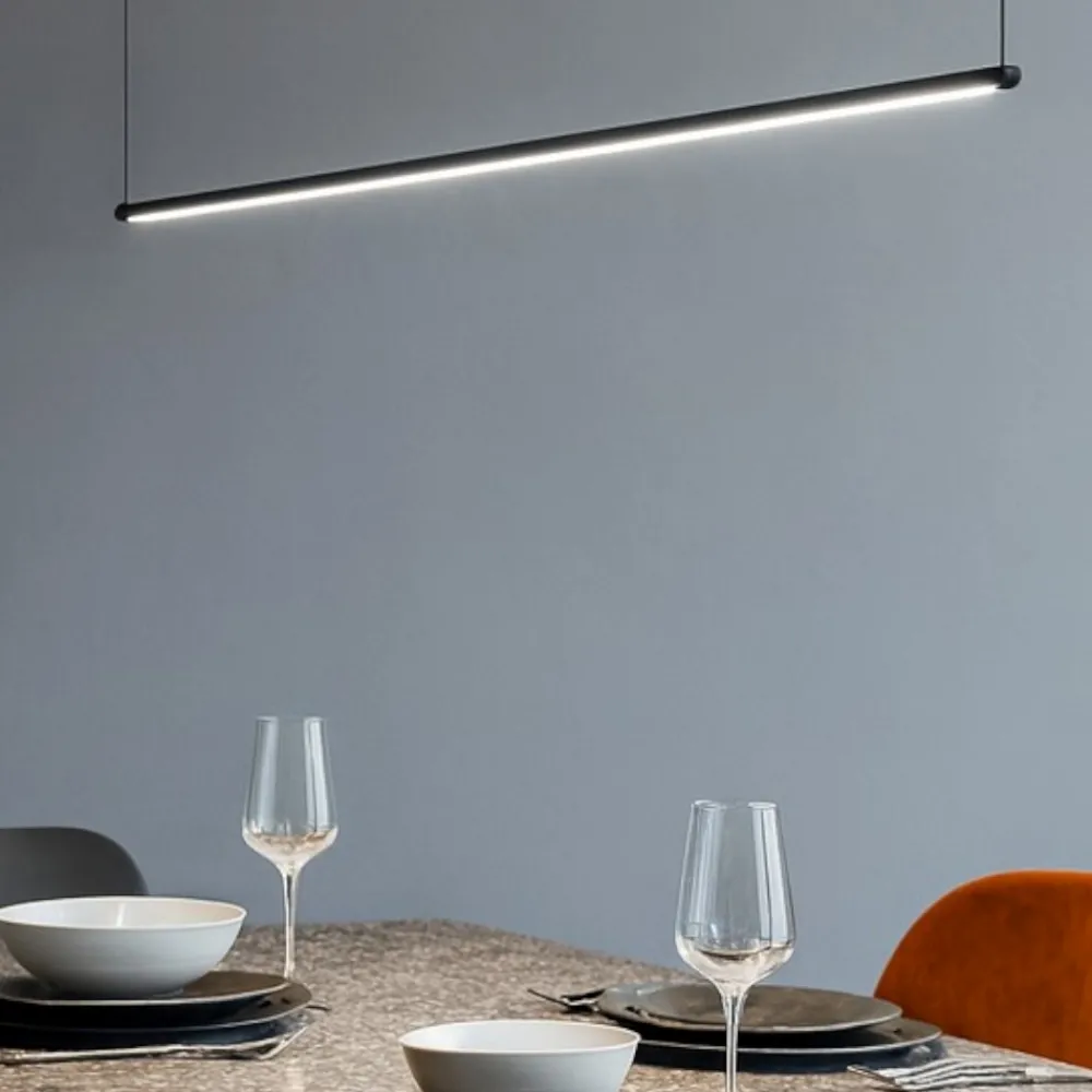 Lampadari Moderni-Ideal Lux Essence sp d126 lampadario ner 4000k nero