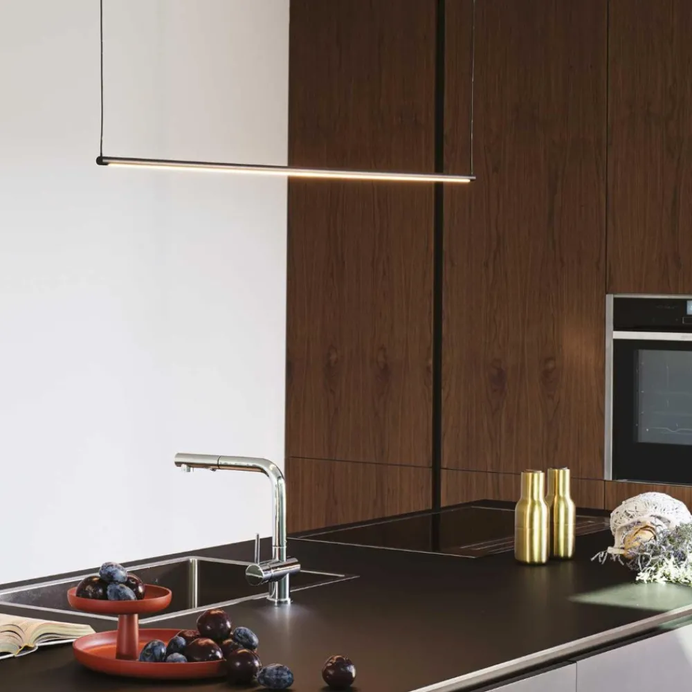 Lampadari Moderni-Ideal Lux Essence sp d126 lampadario ner 4000k nero