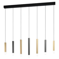 Lampadari Moderni-Eglo Estanterios lampadario led 21w 3000k moderno per tavolo soggiorno
