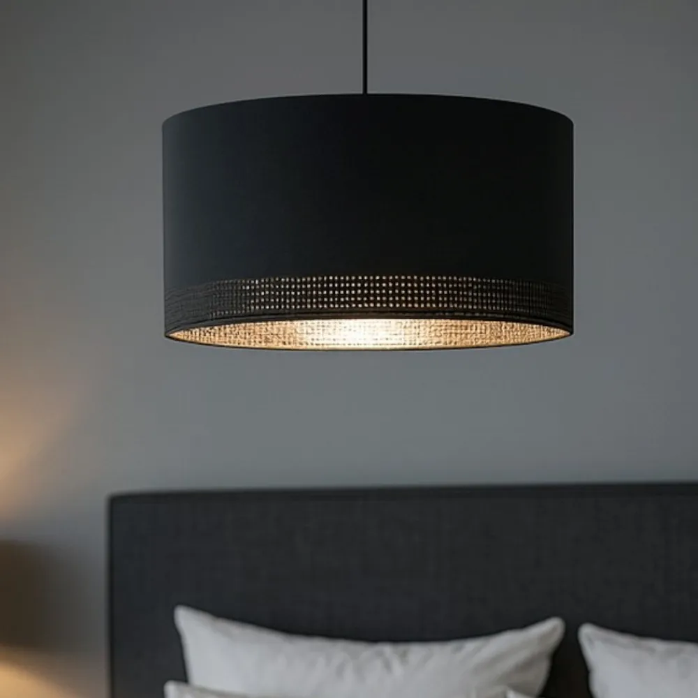Lampadario Camera Da Letto-Eglo Esteperra lampadario per camera da letto nero
