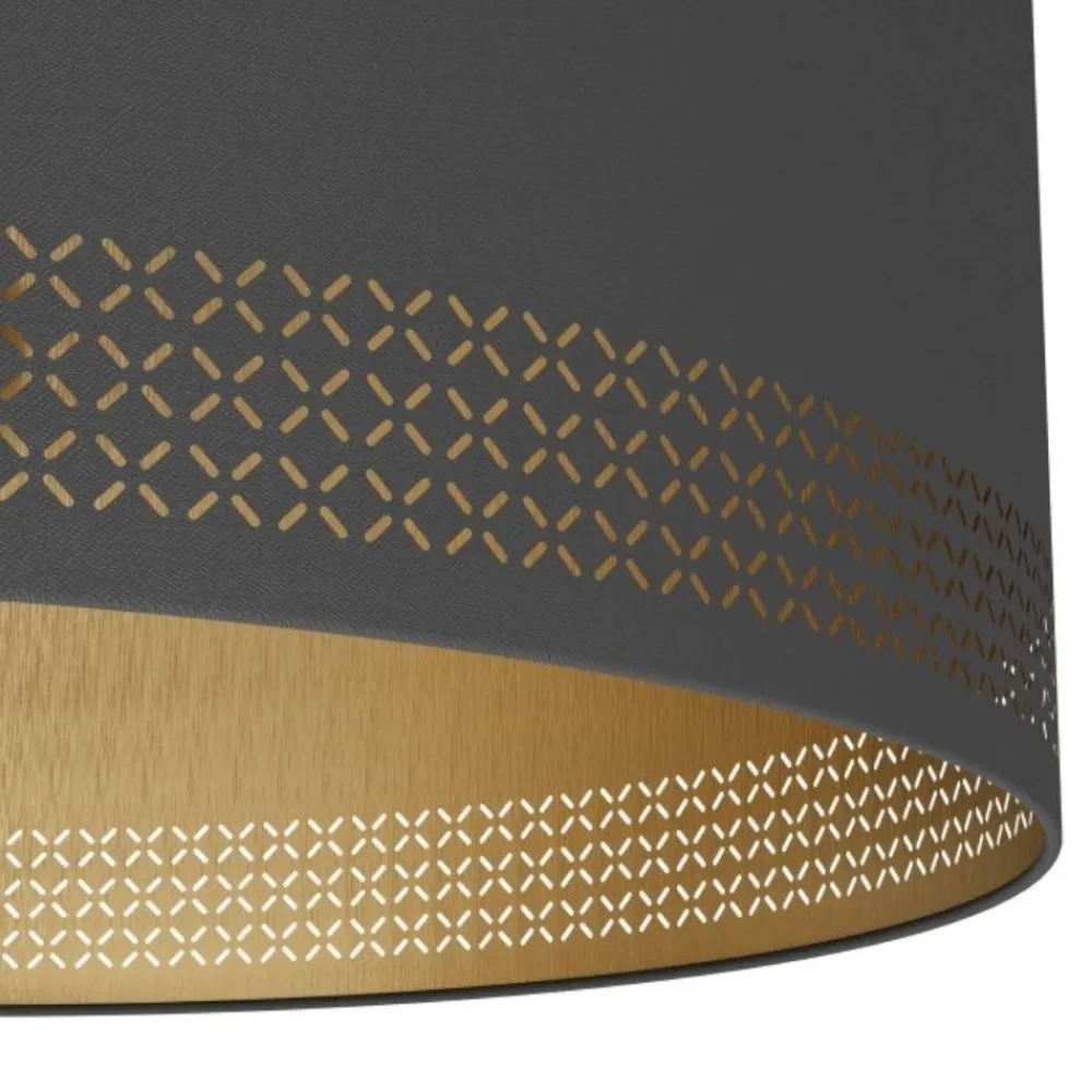 Lampadario Camera Da Letto-Eglo Esteperra lampadario per camera da letto nero