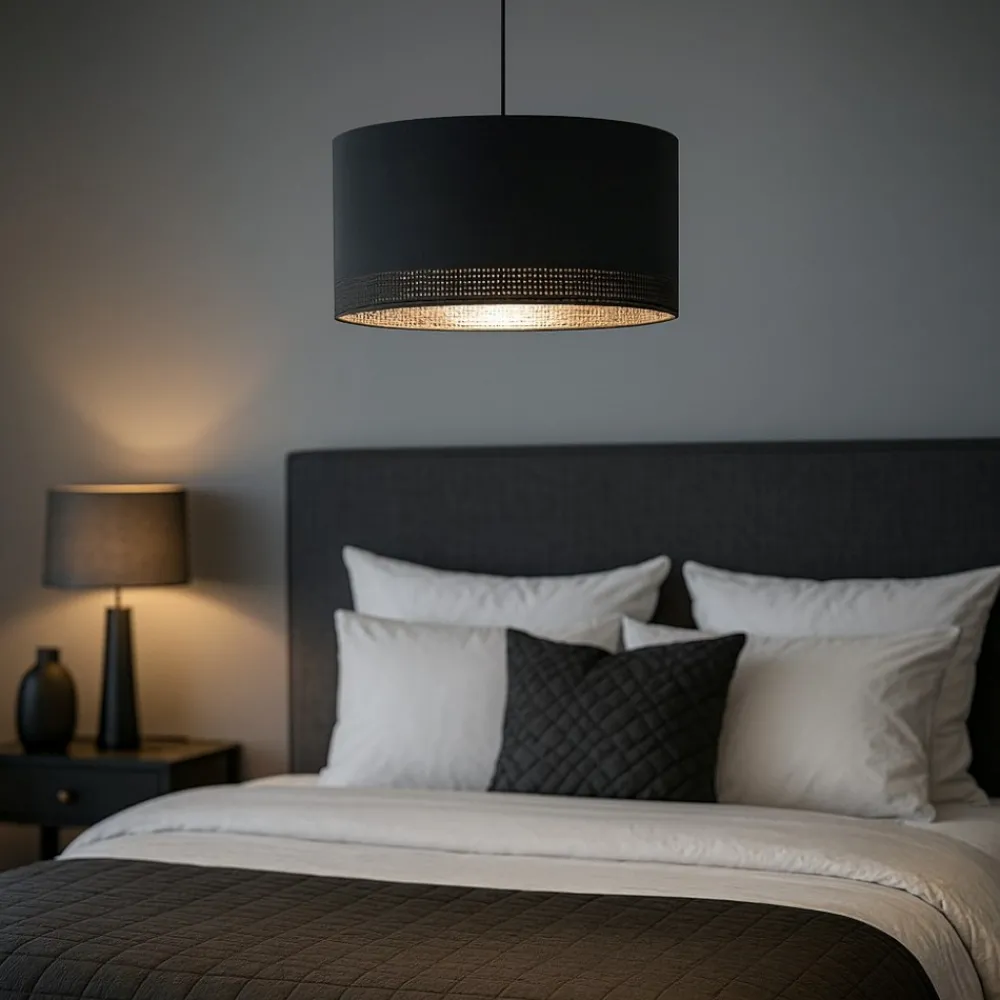 Lampadario Camera Da Letto-Eglo Esteperra lampadario per camera da letto nero