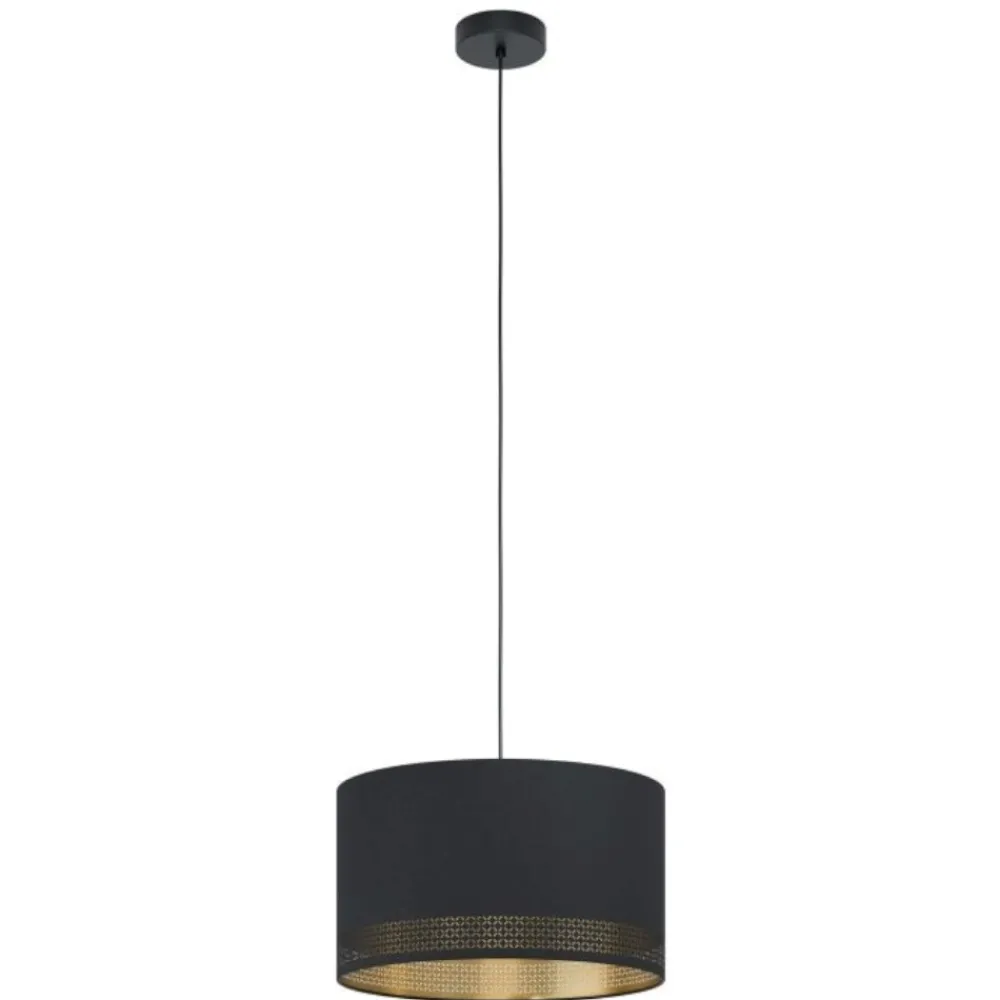 Lampadario Camera Da Letto-Eglo Esteperra lampadario per camera da letto nero