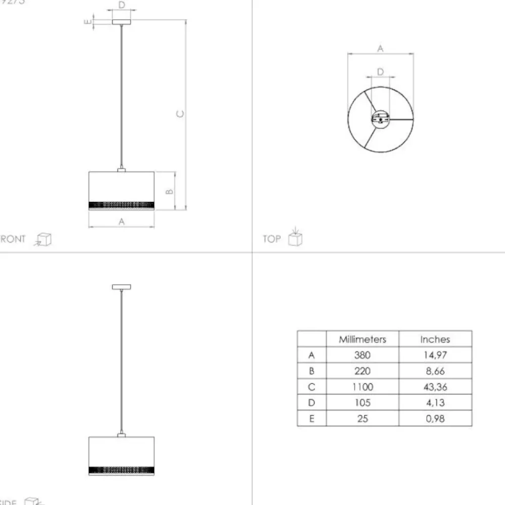 Lampadario Camera Da Letto-Eglo Esteperra lampadario per camera da letto nero