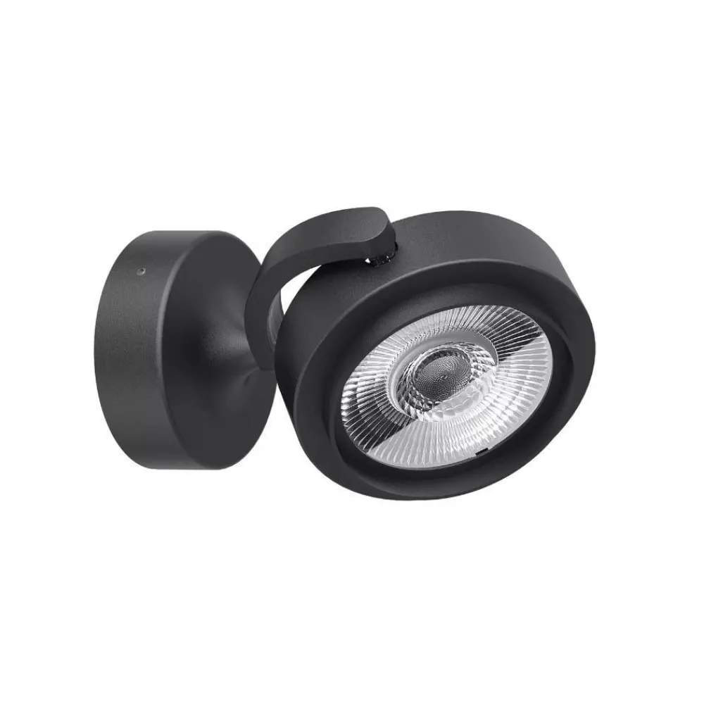 Applique Da Parete-Linea Light Eta applique da parete spot orientabile nero led 11w 3000k