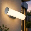 Applique Da Esterno-Ideal Lux Etere ap applique per esterno antracite led 10w 4000k