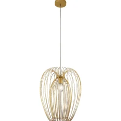 Lampadari Moderni-Fabas Luce camp lampadario 40cm design moderno oro opaco