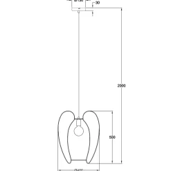 Lampadari Moderni-Fabas Luce camp lampadario 40cm design moderno oro opaco