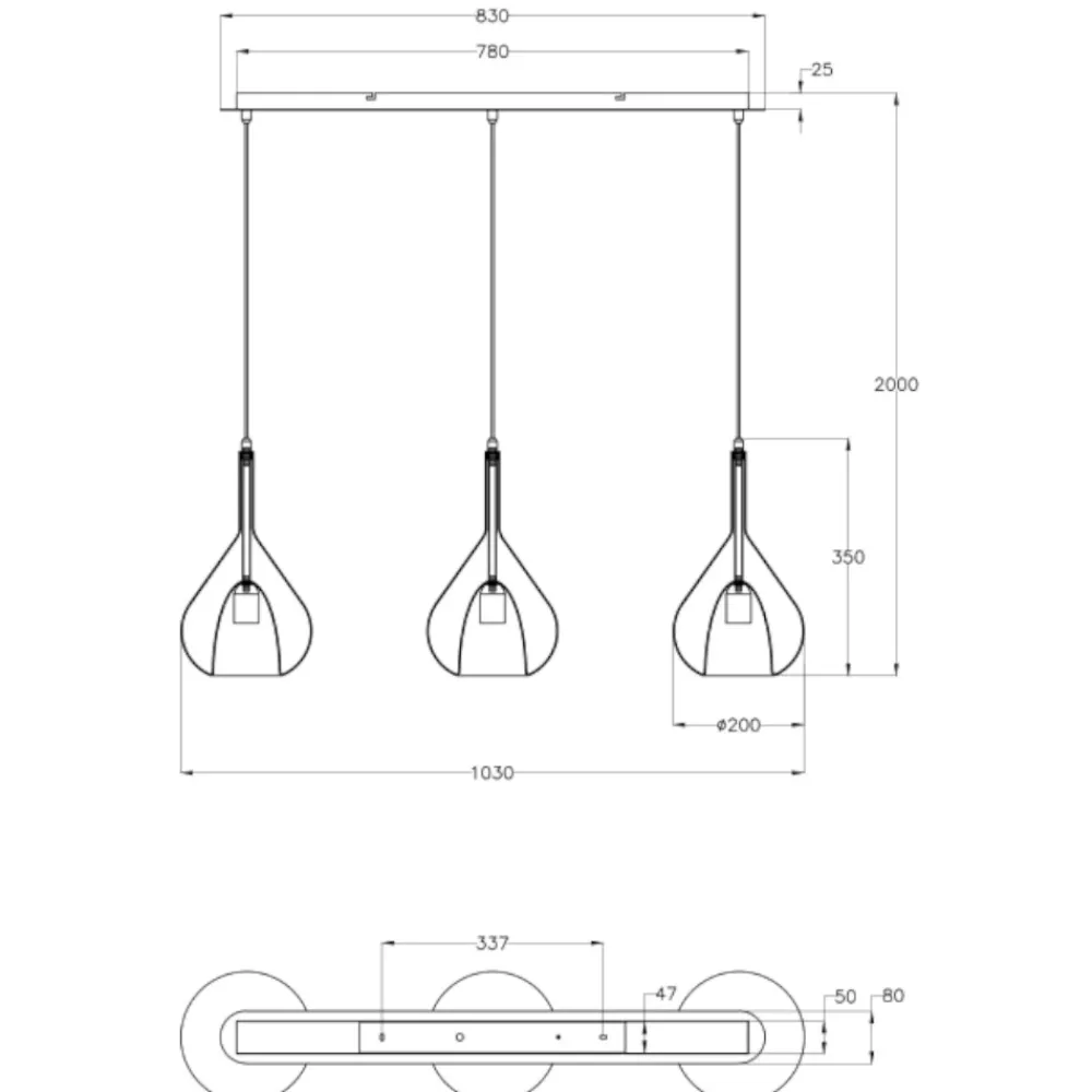 Lampadari Moderni-Fabas Luce lila lampadario a sopensioni in vetro multicolor