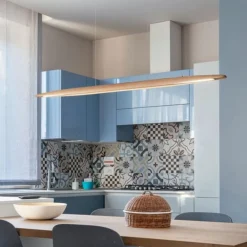 Lampadari Moderni-Fabas Luce ribot lampadario a sospensione in legno per tavolo sala da pranzo