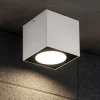 Faretti Da Esterno-Selezionato da Mazzolaluce Faretto a soffitto da esterno cubo bianco led 6w 4000k