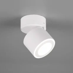 Faretti Da Incasso-Selezionato da Mazzolaluce Faretto bianco da incasso led 6w 3000k orientabile