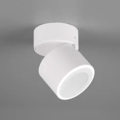 Faretti Da Incasso-Selezionato da Mazzolaluce Faretto bianco da incasso led 6w 3000k orientabile