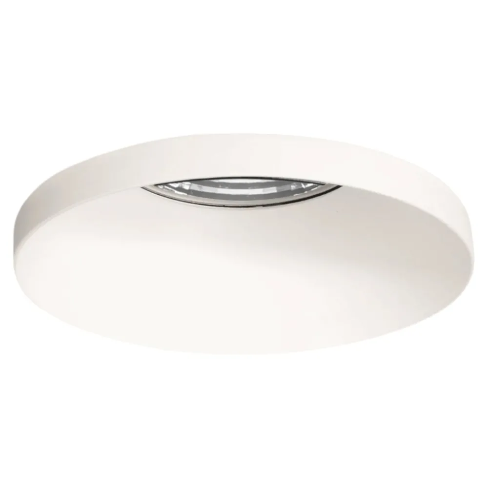 Faretti Da Incasso-Selezionato da Mazzolaluce Faretto bianco da incasso rotondo in metallo per soffitto