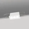 Faretti Da Incasso-IsyLuce Faretto bianco exacta da incasso led 4w 4000k