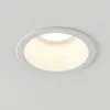 Faretti Da Incasso-Selezionato da Mazzolaluce Faretto bianco rotondo da incasso a soffitto in metallo