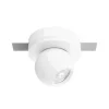 Faretti Da Incasso-Linea Light Faretto bubble led 9w 3000k 24v bianco da incasso