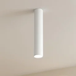 Faretti Da Soffitto-Top Light Faretto cilindro da soffitto bianco shape