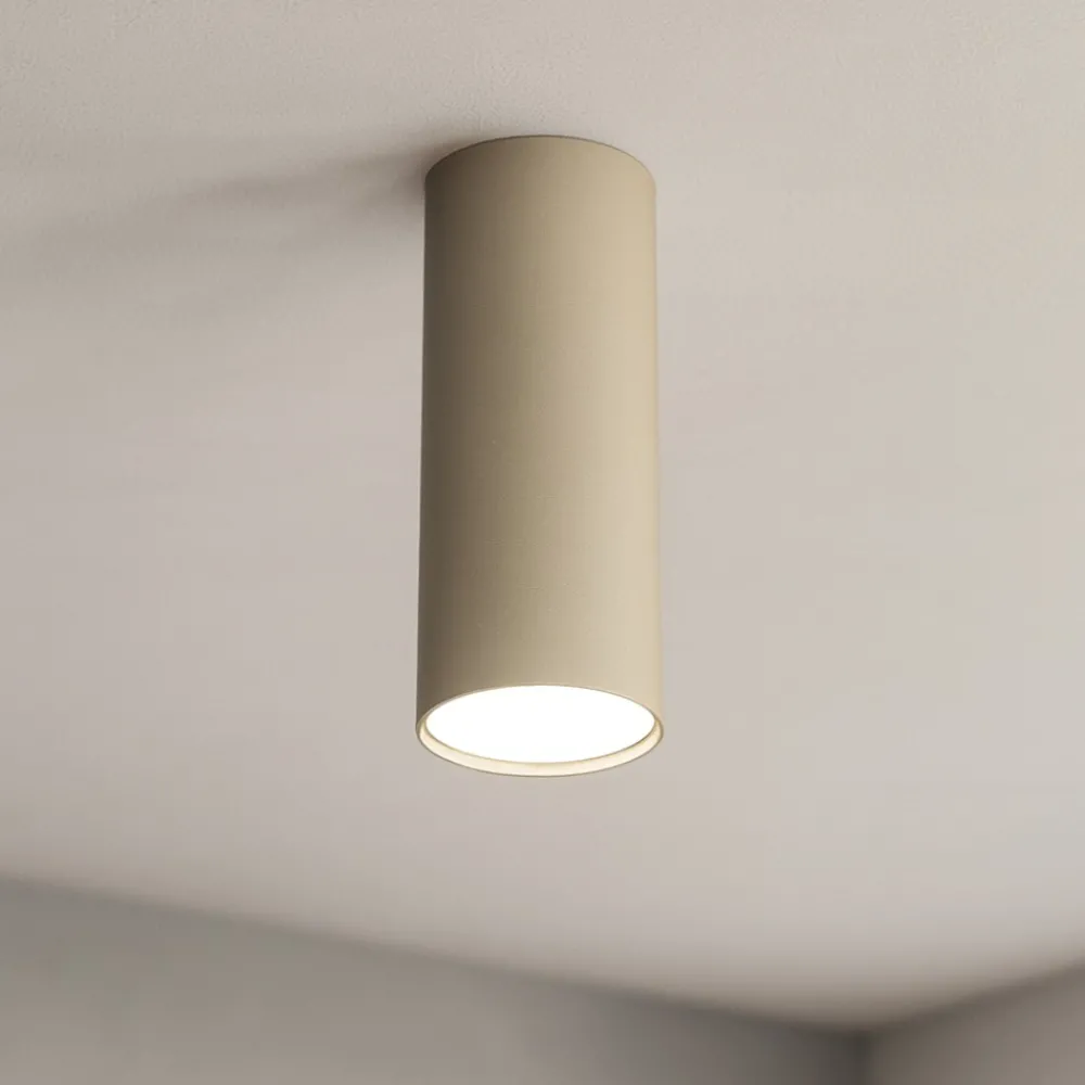 Faretti Da Soffitto-Top Light Faretto cilindro da soffitto sabbia shape