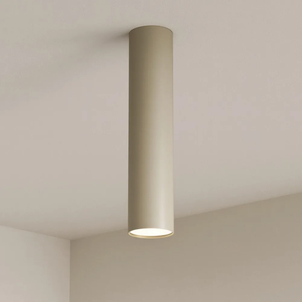 Faretti Da Soffitto-Top Light Faretto cilindro da soffitto sabbia