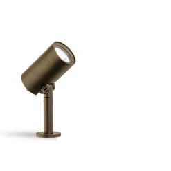 Faretti Da Esterno-Selezionato da Mazzolaluce Faretto con picchetto da giardino corten led 5w 3000k
