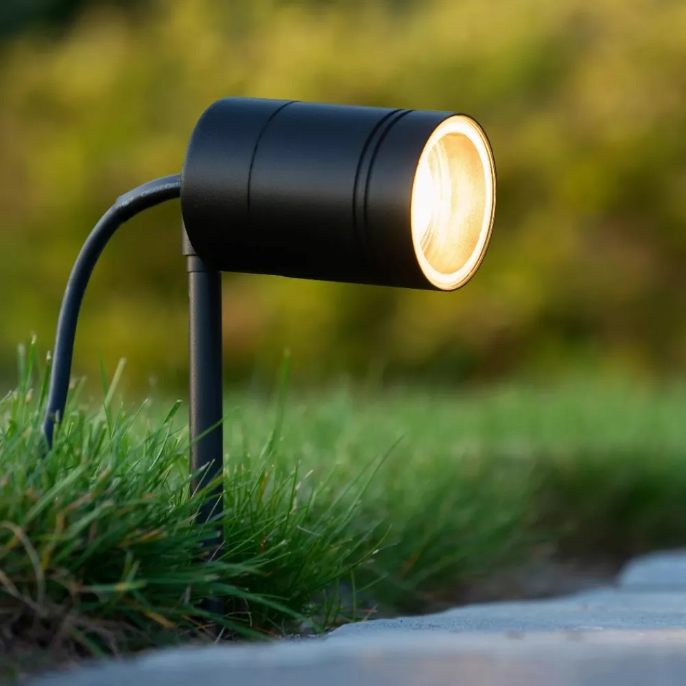 Faretti Da Esterno-Selezionato da Mazzolaluce Faretto con picchetto per prato giardino per illuminazione piante