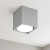 Faretti Da Soffitto-Top Light Faretto cubo da soffitto grigio toplight