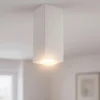 Faretti Da Soffitto-Selezionato da Mazzolaluce Faretto da cucina gesso cristaly quadrato bianco per soffitto