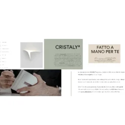 Faretti Da Soffitto-Selezionato da Mazzolaluce Faretto da cucina gesso cristaly quadrato bianco per soffitto