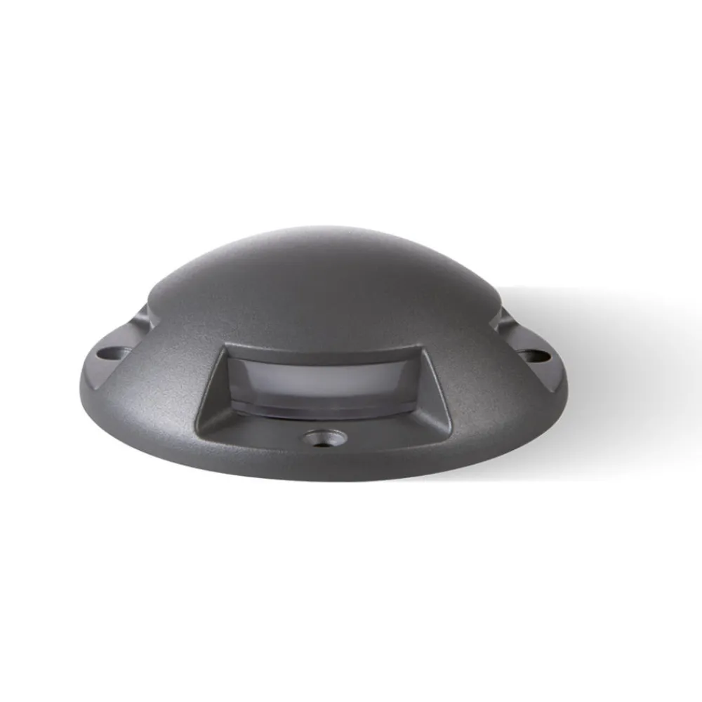 Faretti Da Esterno-Selezionato da Mazzolaluce Faretto da esterno a pavimento led 10w 4000k calpestabile grafite ip65