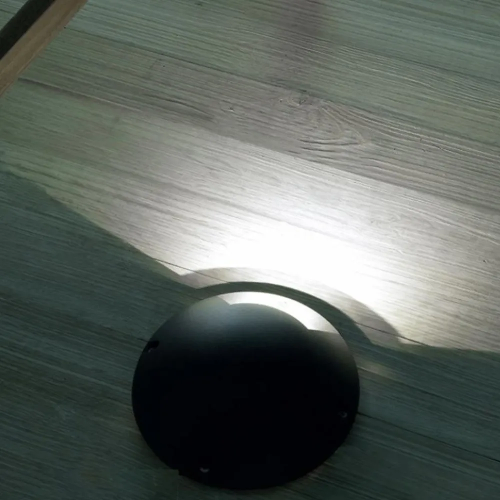 Faretti Da Esterno-Selezionato da Mazzolaluce Faretto da esterno a pavimento grafite rotondo anti corrosione 2w 3000k