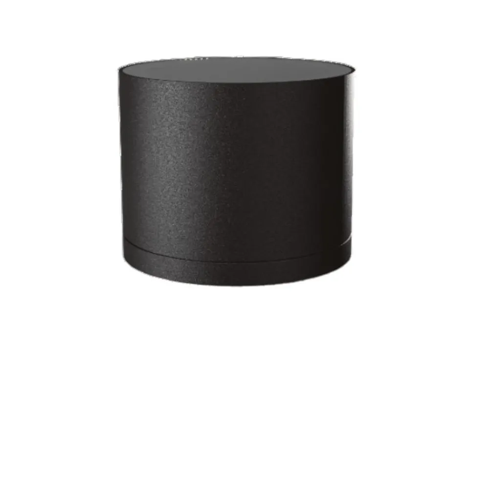 Faretti Da Esterno-Selezionato da Mazzolaluce Faretto da esterno a soffitto cilindro nero ip54