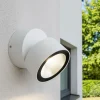 Faretti Da Esterno-Selezionato da Mazzolaluce Faretto da esterno bianco luce orientabile led 12w 4000k