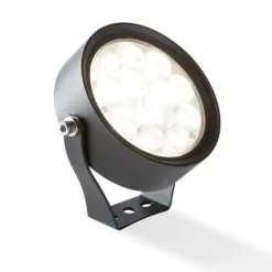 Faretti Da Esterno-Selezionato da Mazzolaluce Faretto da esterno con picchetto grafite led 9w 4000k ip65