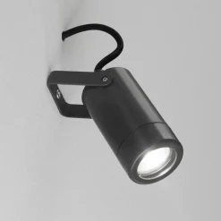 Faretti Da Esterno-IsyLuce Faretto da esterno orientabile antracite
