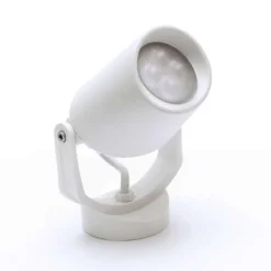 Faretti Da Esterno-Top Light Faretto da esterno orientabile bianco roma ip66