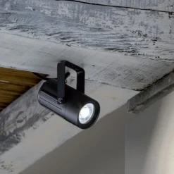 Faretti Da Esterno-Selezionato da Mazzolaluce Faretto da esterno orientabile nero led 12w 3000k ip65