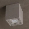 Faretti Da Esterno-Selezionato da Mazzolaluce Faretto da esterno per soffitto cubo in cemento