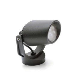 Faretti Da Esterno-Top Light Faretto da esterno roma nero orientabile ip66