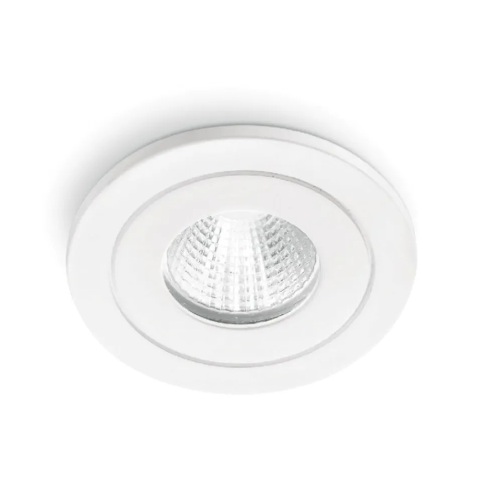Faretti Da Incasso-Gea Luce Faretto da incasso a led 5w 3000k rotondo bianco alya