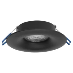 Faretti Da Incasso-Selezionato da Mazzolaluce Faretto da incasso a soffitto rotondo nero